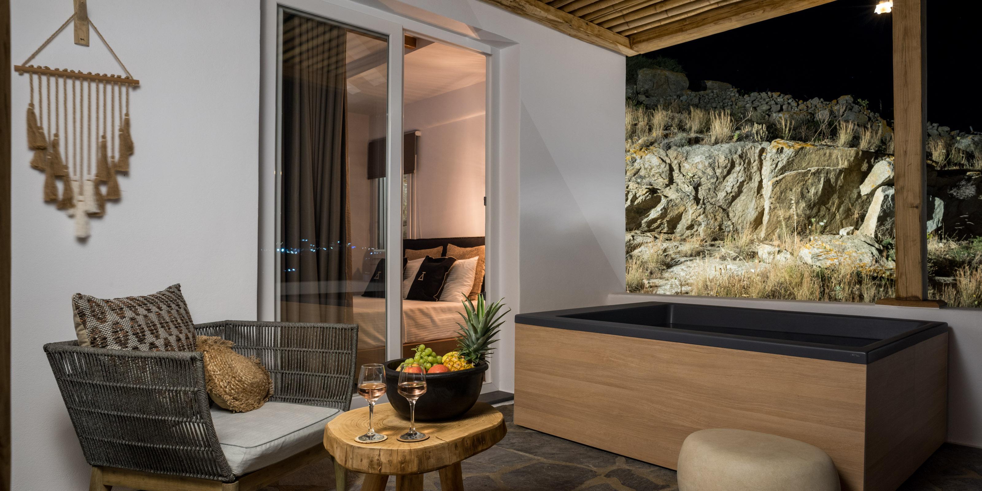 Vrachos Suites Mykonos Mykonos Town ภายนอก รูปภาพ